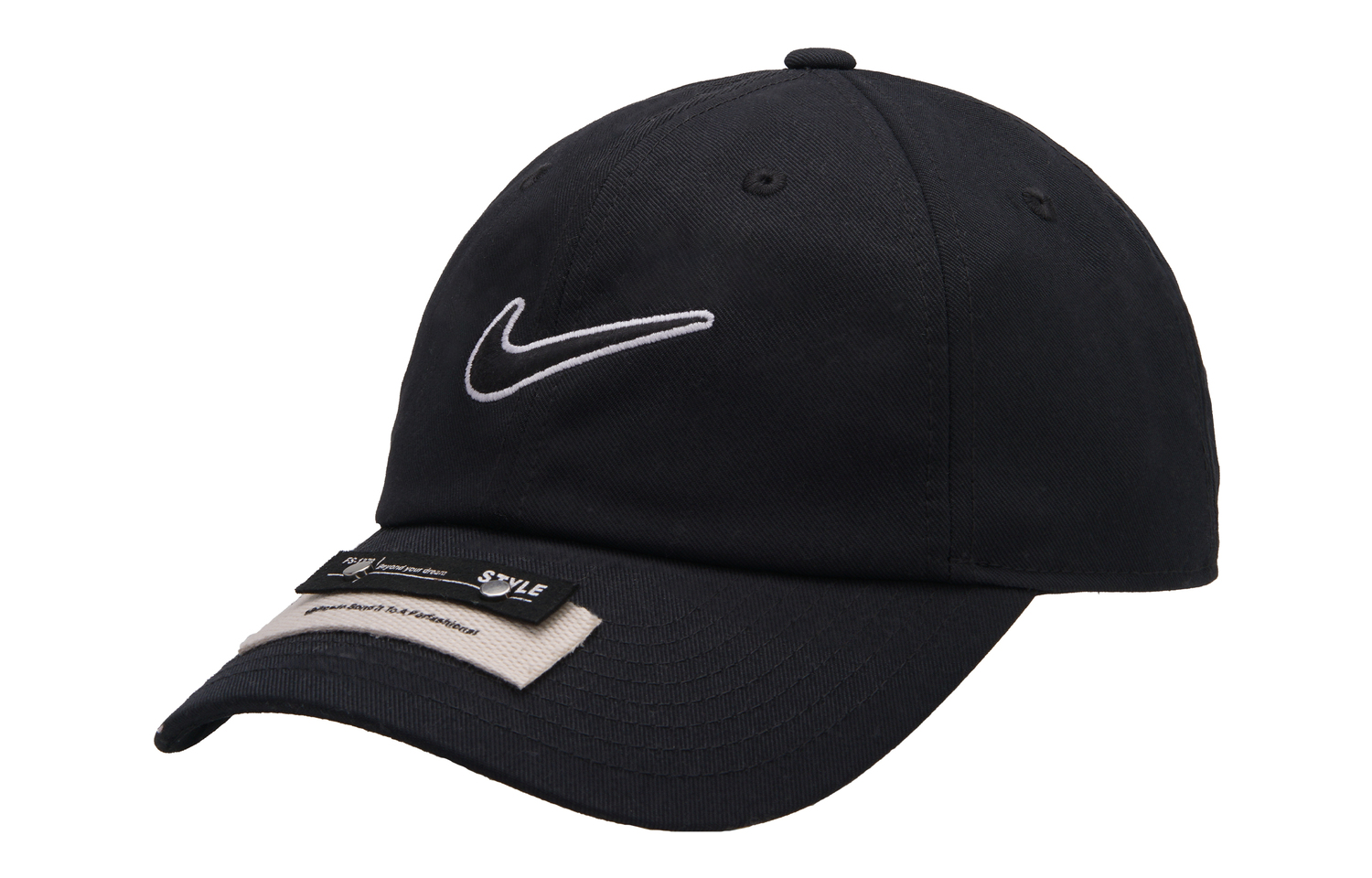 Nike Бейсболка из полиэстера унисекс черная
Nike Бейсболка из полиэстера унисекс черная