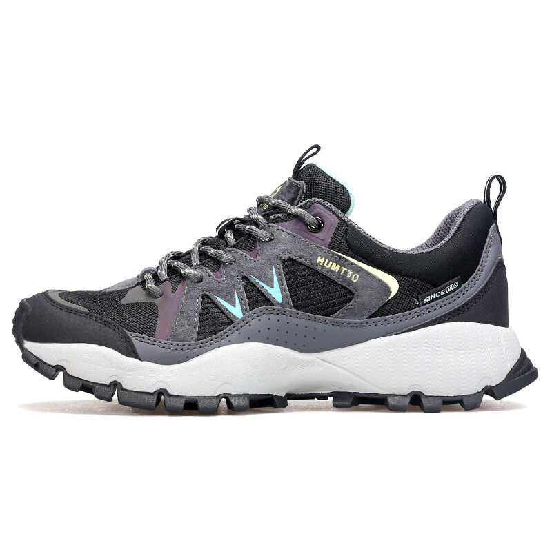 Кроссовки для походов/трекинга женские с низким верхом, черный/серый Humtto
Кроссовки для походов/трекинга женские с низким верхом, черный/серый Humtto