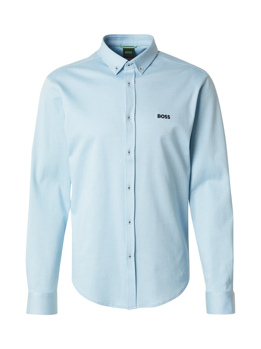 Рубашка Slim Fit на пуговицах BOSS B_Motion L, пастельный синий 
Рубашка Slim Fit на пуговицах BOSS B_Motion L, пастельный синий