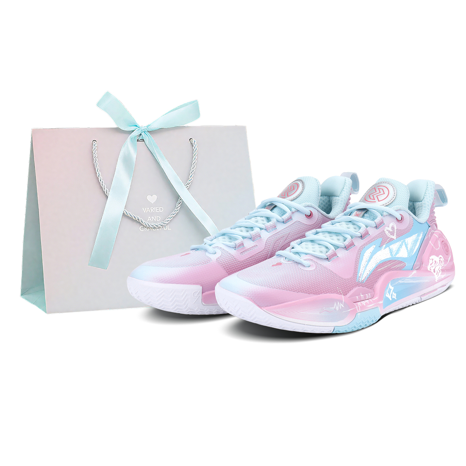 Li-Ning Li Ning Speed 9 Cushioning Abrasion Resistant Lightweight Low top Basketball Shoes мужские розовые синие
Li-Ning Li Ning Speed 9 Cushioning Abrasion Resistant Lightweight Low top Basketball Shoes мужские розовые синие