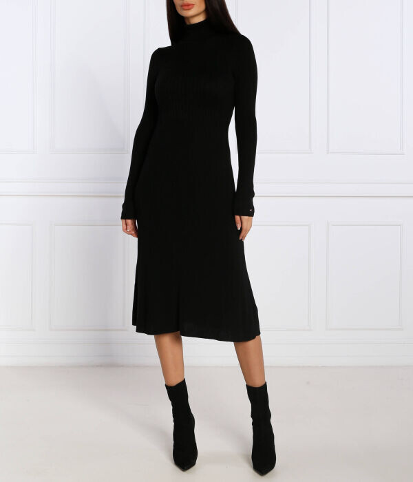 Платье женские Tommy Hilfiger с высоким воротом из лиоцелла с добавлением шелка, черный
Платье женские Tommy Hilfiger с высоким воротом из лиоцелла с добавлением шелка, черный