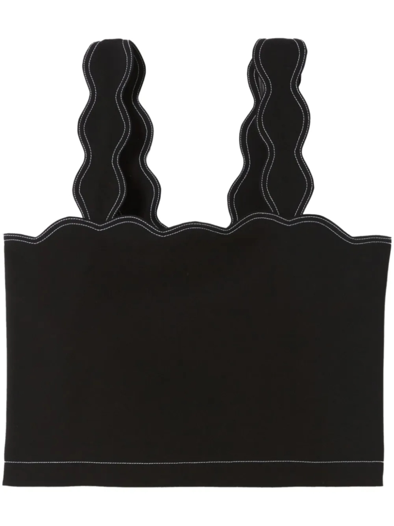 Claudie Pierlot топ с фестонами, черный
Claudie Pierlot топ с фестонами, черный