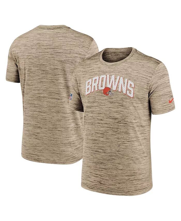 Мужская коричневая футболка Cleveland Browns Sideline Velocity Athletic Stack Performance Nike
Мужская коричневая футболка Cleveland Browns Sideline Velocity Athletic Stack Performance Nike