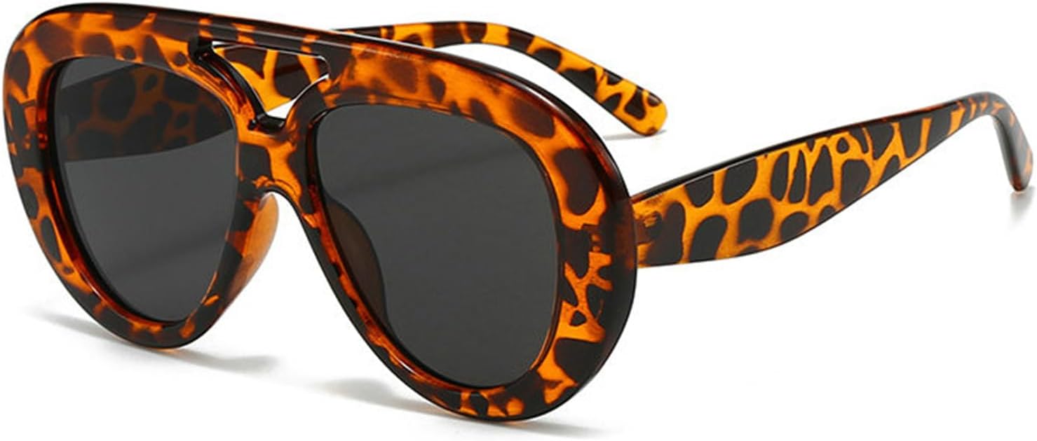 Солнцезащитные очки Willochra в винтажном овальном стиле для женщин и мужчин, в стиле «пилот», ретро, с двойной перемычкой, массивные, модные, с защитой от УФ-излучения UV400, C11
Солнцезащитные очки Willochra в винтажном овальном стиле для женщин и мужчин, в стиле «пилот», ретро, с двойной перемычкой, массивные, модные, с защитой от УФ-излучения UV400, C11