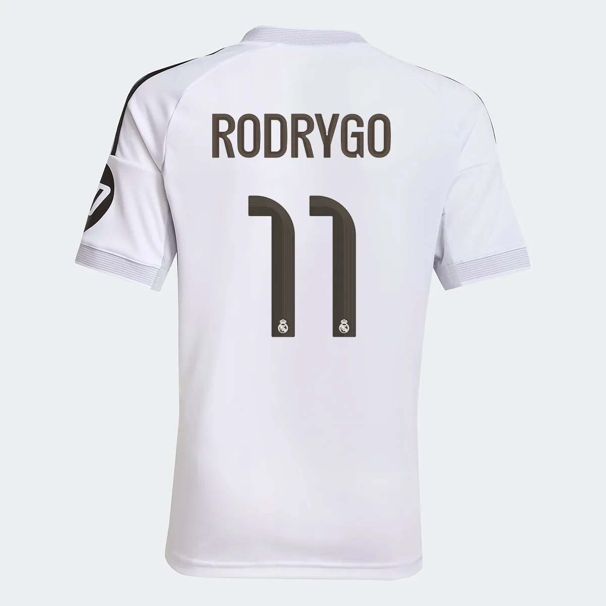 Детская футболка 1-й формы Real Madrid CF 2025-2026 Родриго 11 adidas, белый
Детская футболка 1-й формы Real Madrid CF 2025-2026 Родриго 11 adidas, белый