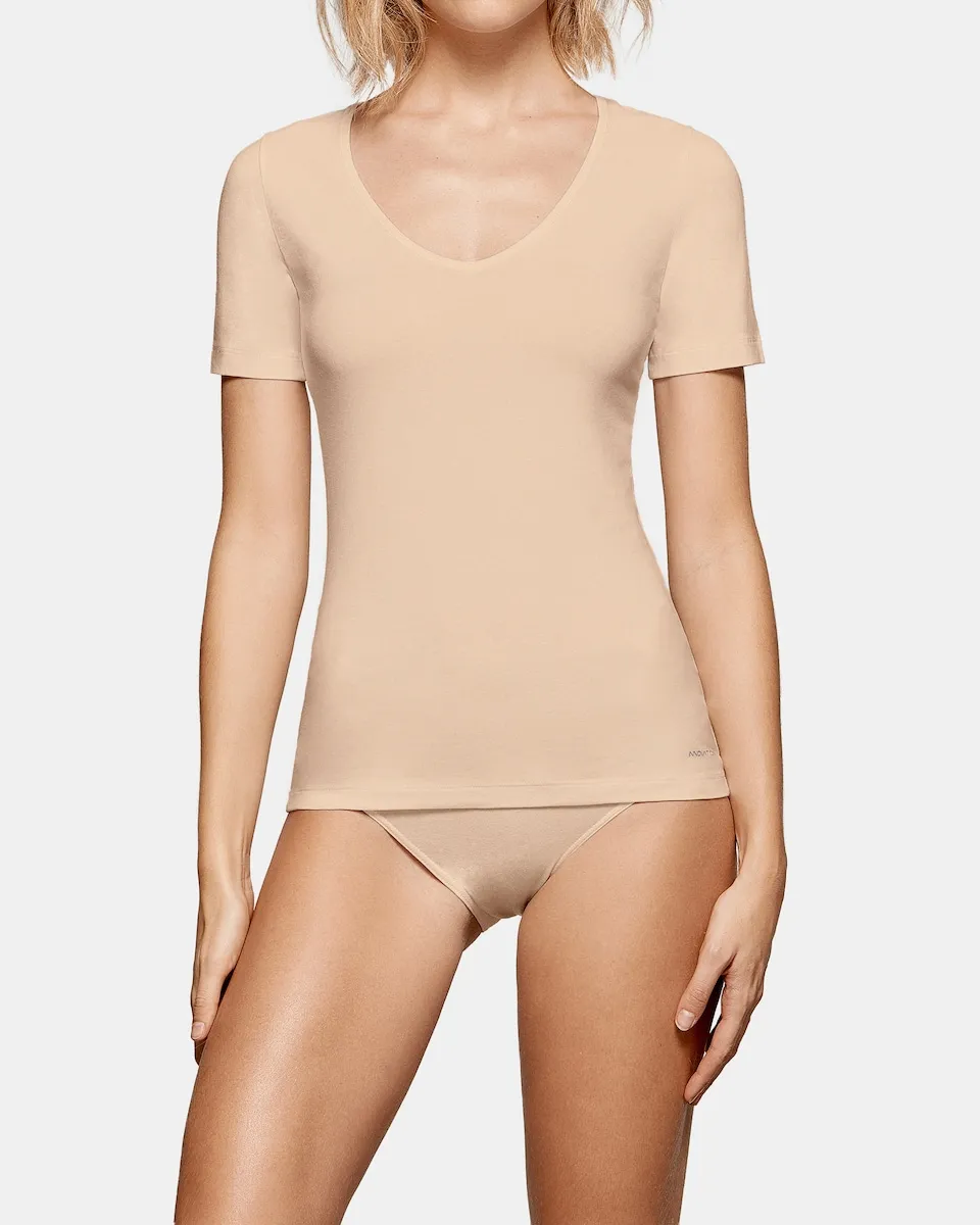 Терморегулирующая женская футболка с коротким рукавом и V-образным вырезом Impetus, бежевый
Терморегулирующая женская футболка с коротким рукавом и V-образным вырезом Impetus, бежевый