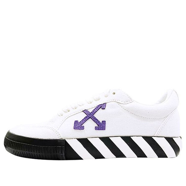 Кроссовки vulc sneaker low 'white purple' Off-White, белый 
Кроссовки vulc sneaker low 'white purple' Off-White, белый