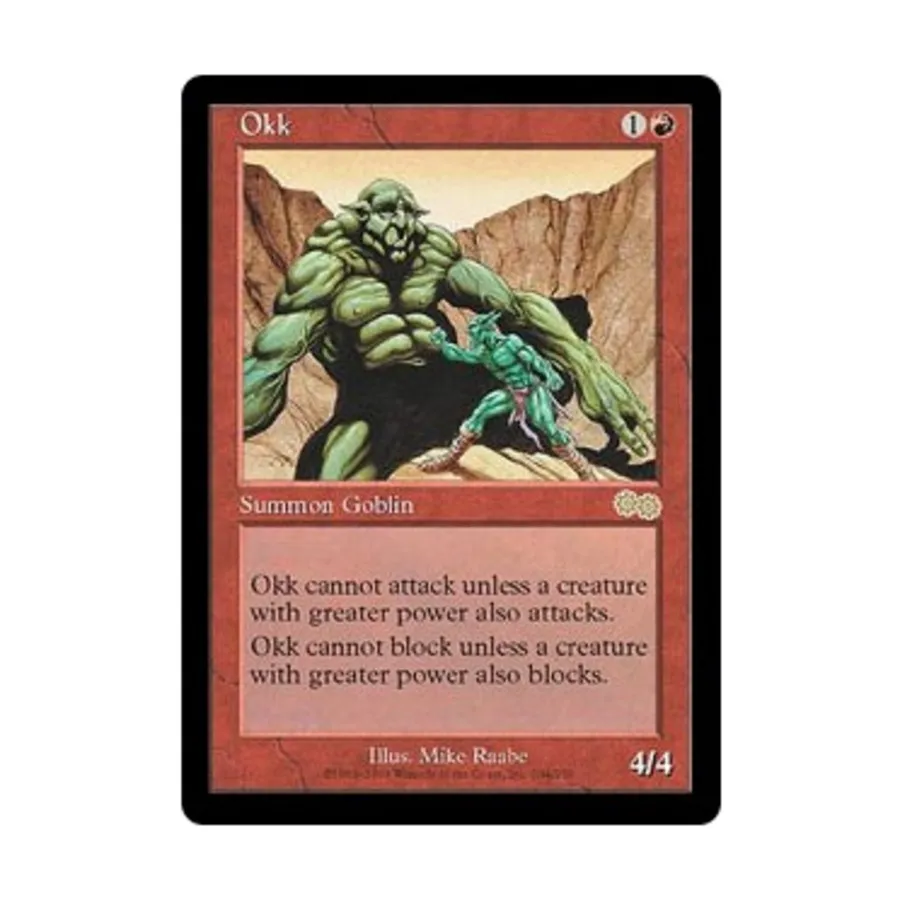 CCG Окк ( клавиша R), MTG - Urza's Saga
CCG Окк ( клавиша R), MTG - Urza's Saga