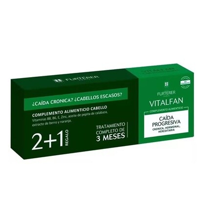 Rene Furterer Vitalfan Прогрессирующее выпадение волос 3x30 капсул
Rene Furterer Vitalfan Прогрессирующее выпадение волос 3x30 капсул