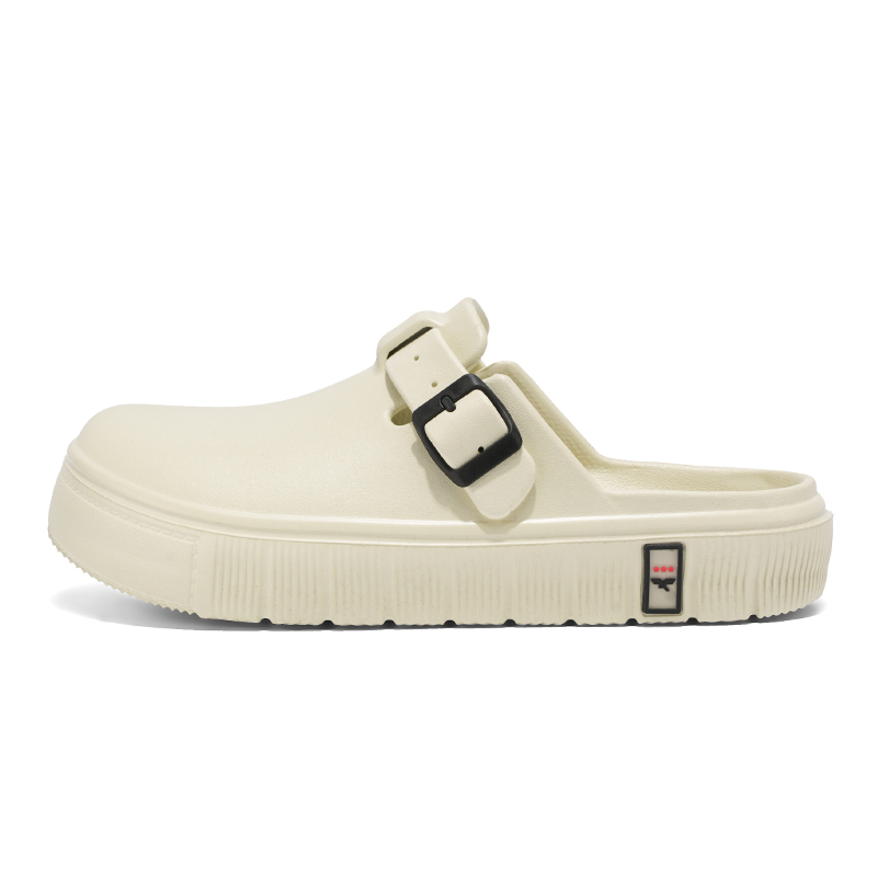 Eva бесшумные нескользящие тапочки с закрытым носком для мужчин NMR, бежевый
Eva бесшумные нескользящие тапочки с закрытым носком для мужчин NMR, бежевый