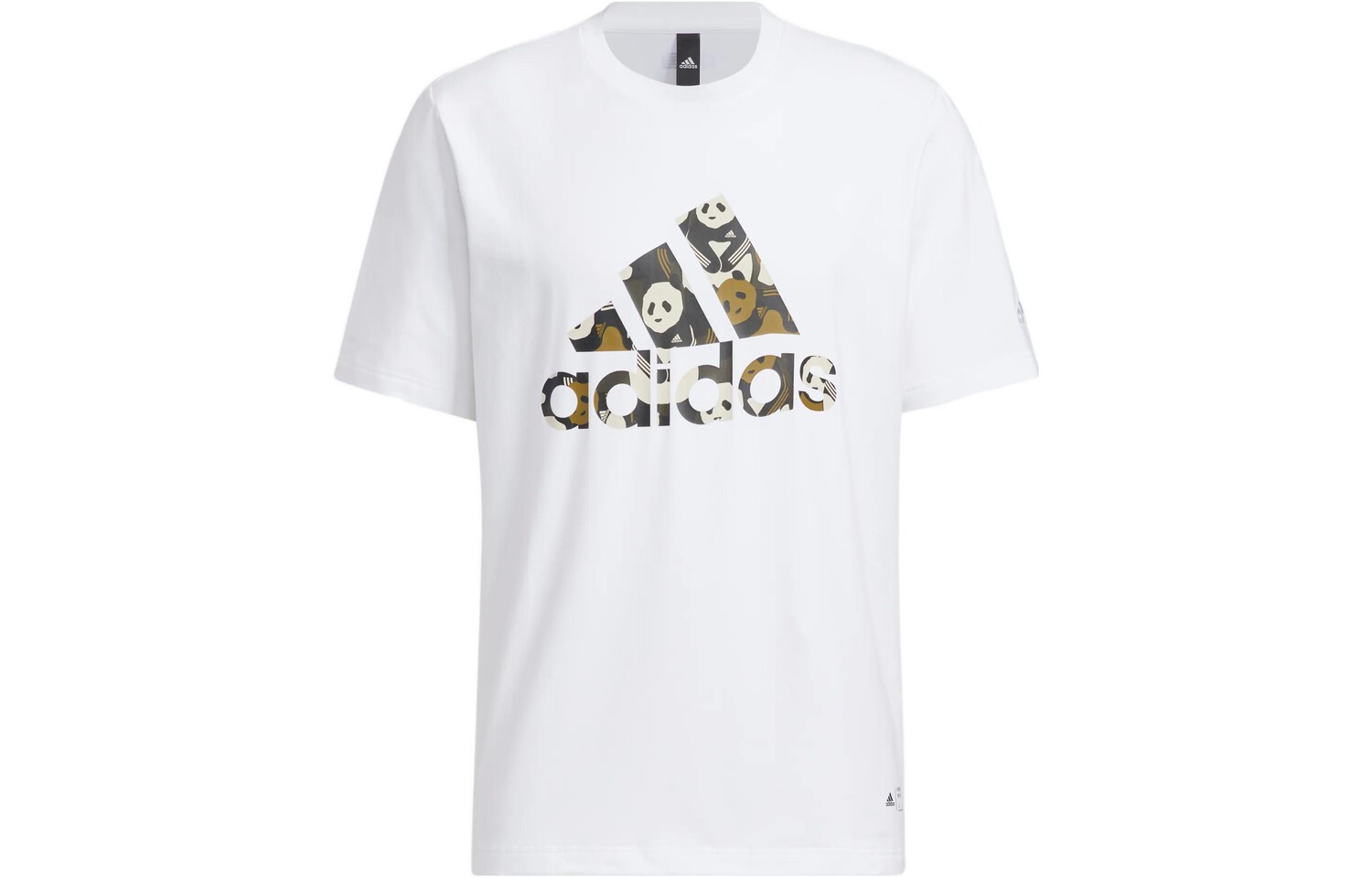 Футболка унисекс белая Adidas, белый 
Футболка унисекс белая Adidas, белый