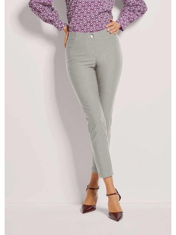 MADELEINE Удобные брюки с декоративными швами, цвет серый
MADELEINE Удобные брюки с декоративными швами, цвет серый