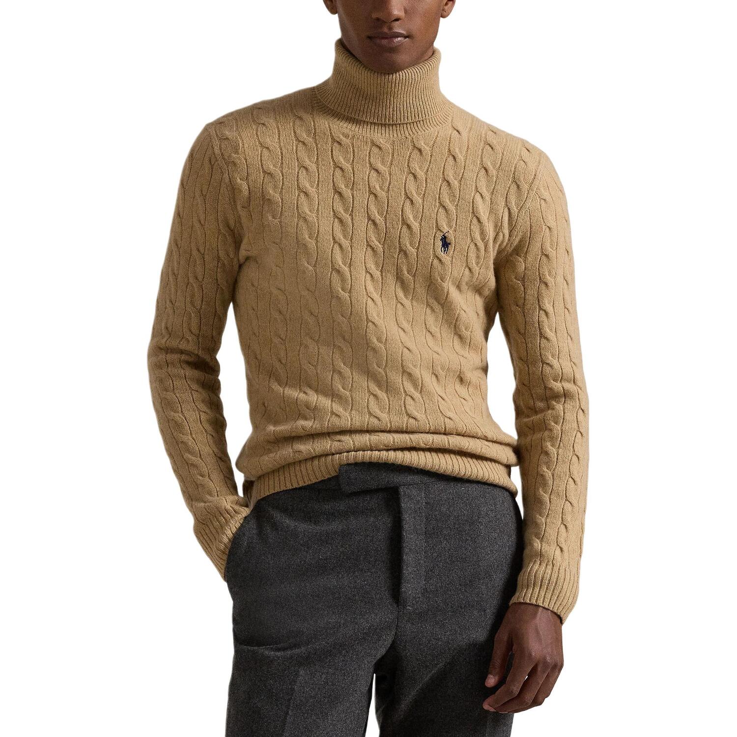 Вязаный свитер мужской Polo Ralph Lauren, светло-коричневый
Вязаный свитер мужской Polo Ralph Lauren, светло-коричневый