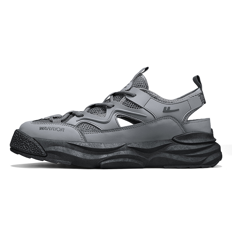 Кроссовки для походов по реке, повседневные туфли для поваров, износостойкие, нескользящие, пляжные сандалии, мужские, серые WARRIOR, Gray
Кроссовки для походов по реке, повседневные туфли для поваров, износостойкие, нескользящие, пляжные сандалии, мужские, серые WARRIOR, Gray