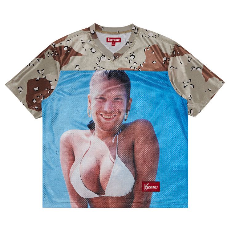 Джерси Supreme x Aphex Twin Football Jersey, Chocolate Chip Camo, Коричневый, Джерси Supreme x Aphex Twin Football Jersey, Chocolate Chip Camo
Джерси Supreme x Aphex Twin Football Jersey, Chocolate Chip Camo, Коричневый, Джерси Supreme x Aphex Twin Football Jersey, Chocolate Chip Camo
