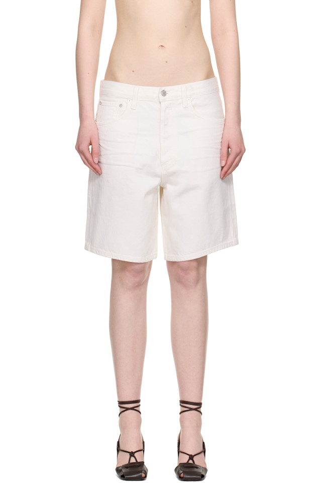 Шорты джинсовые Indra Agolde, цвет fortune cookie
Шорты джинсовые Indra Agolde, цвет fortune cookie