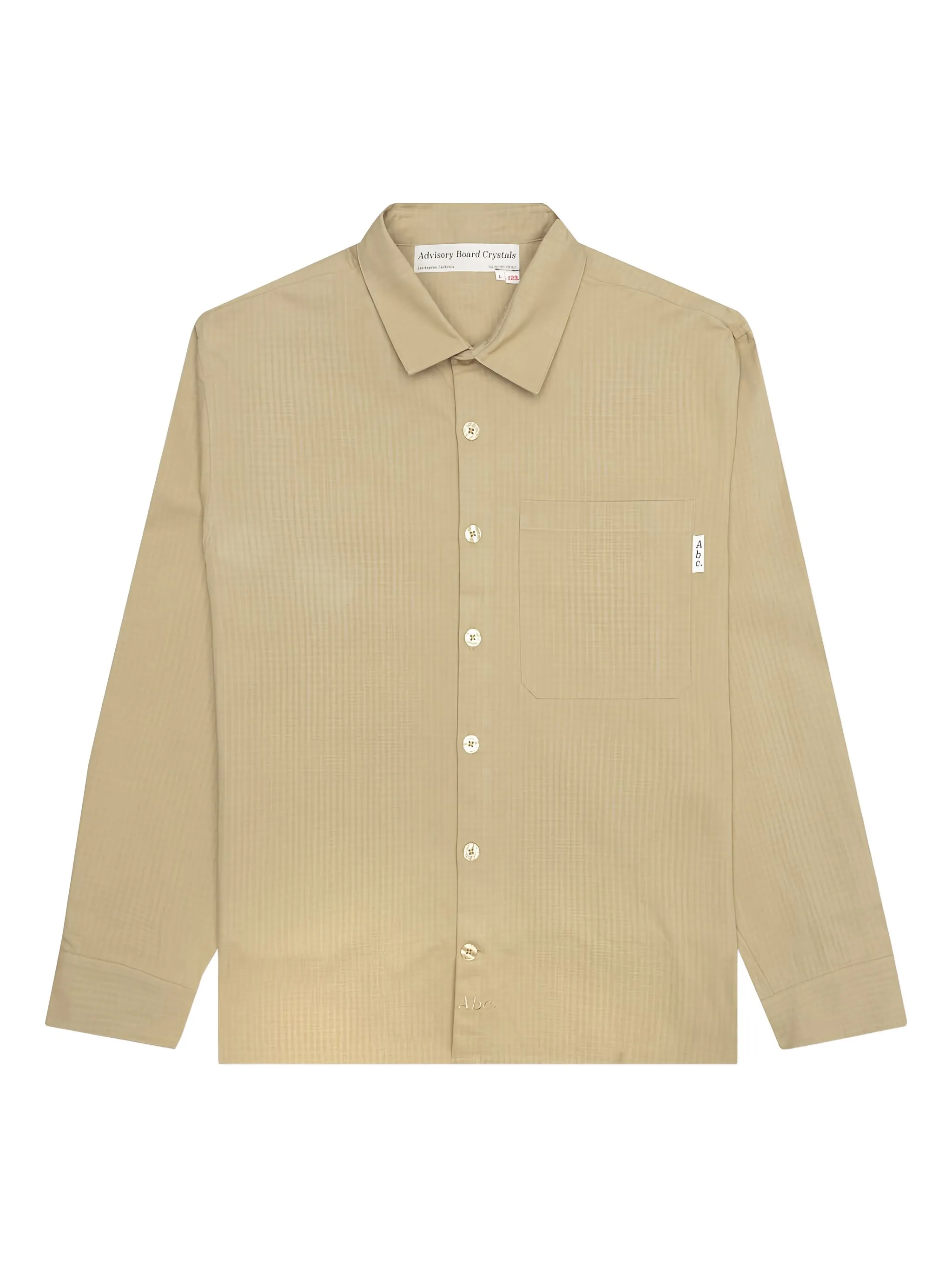 Фактурная рубашка с карманом Advisory Board Crystals, бежевый
Фактурная рубашка с карманом Advisory Board Crystals, бежевый