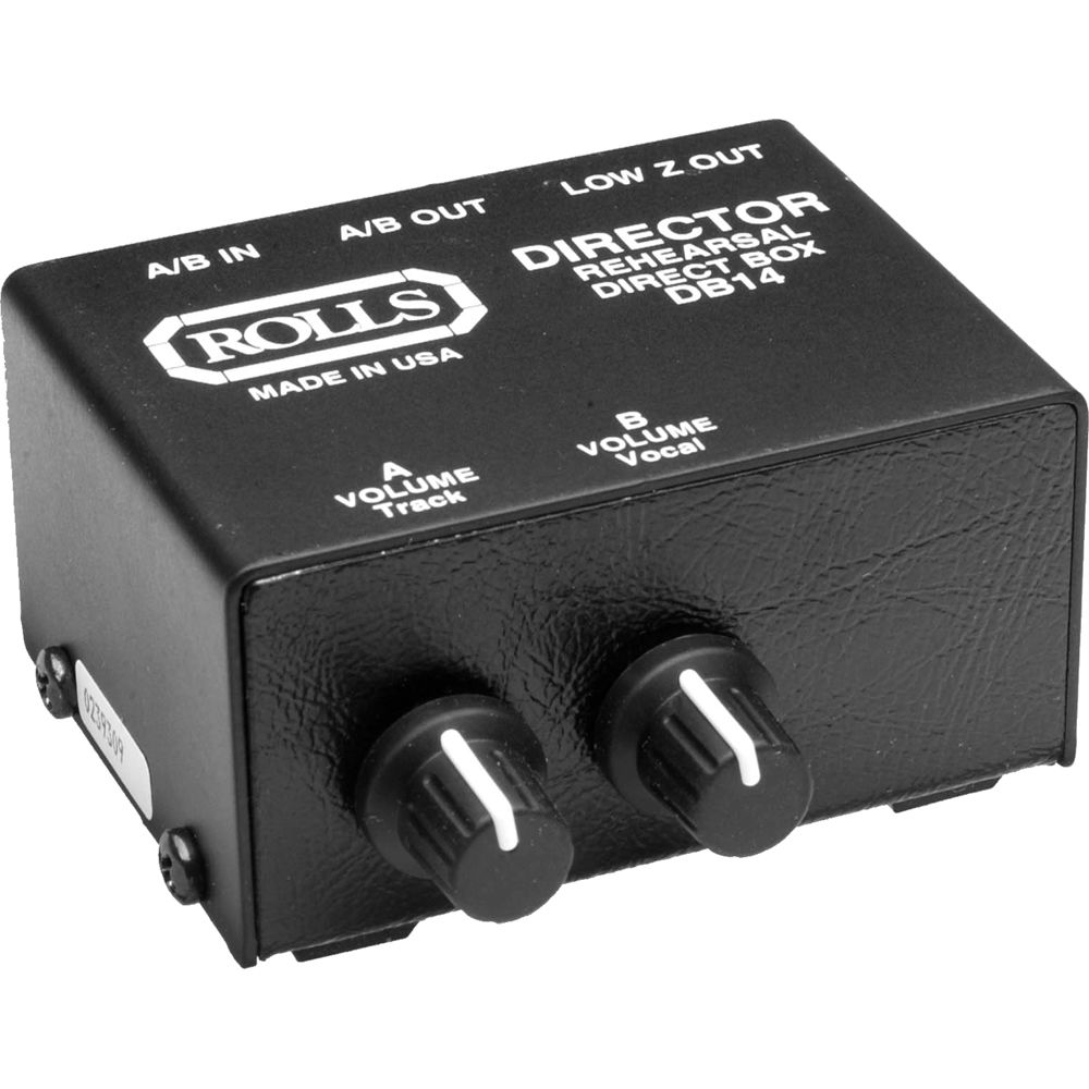 Директ-бокс Rolls DB14b A/V Presenter Direct Box / Signal Separator DB14B
Директ-бокс Rolls DB14b A/V Presenter Direct Box / Signal Separator DB14B