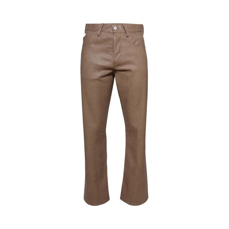 Брюки MISBHV Faux Leather Trousers Brown, коричневый 
Брюки MISBHV Faux Leather Trousers Brown, коричневый