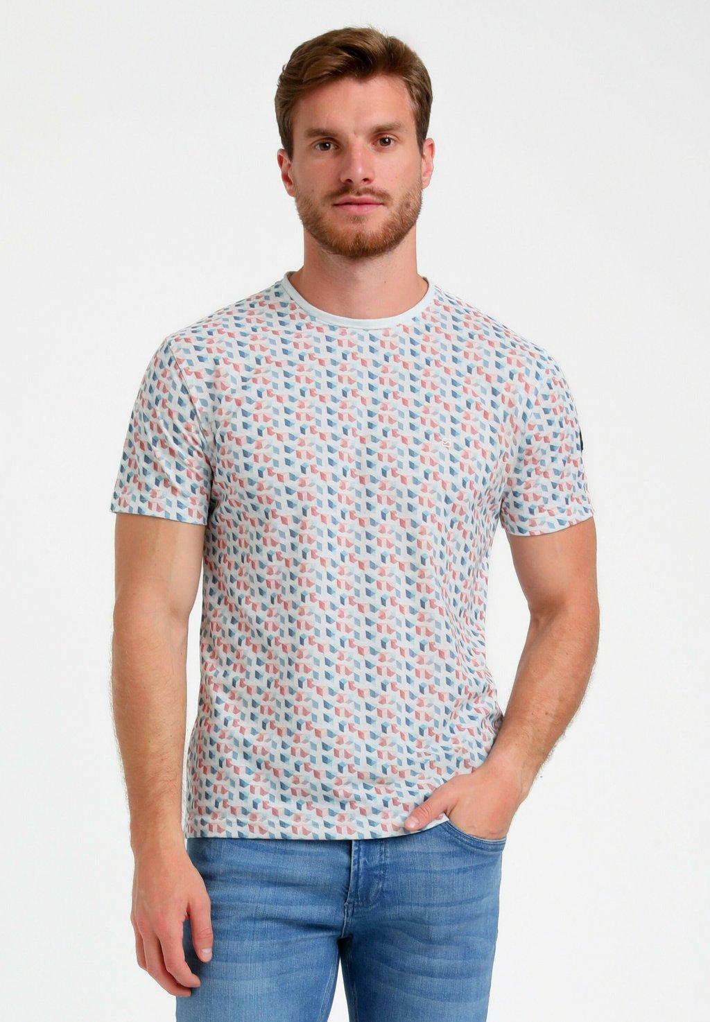 Футболка с принтом WITH GEOMETRIC OVERAL Gabbiano, белый
Футболка с принтом WITH GEOMETRIC OVERAL Gabbiano, белый