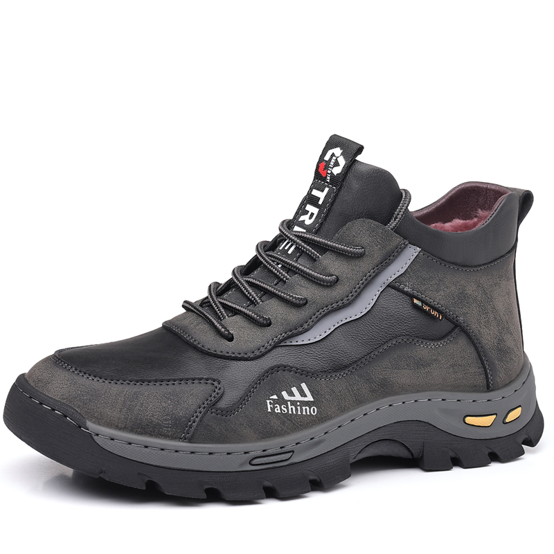 Повседневные туфли среднего кроя, мужские, серые AIBAOLUO, Gray 
Повседневные туфли среднего кроя, мужские, серые AIBAOLUO, Gray