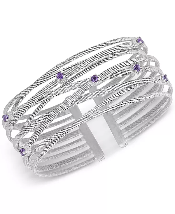 Браслет-Манжета из нескольких рядов швейцарских голубых топазов (3/4 карата) из стерлингового серебра (также с аметистом и гранатом) Macy'S, amethyst, Голубой, Браслет-Манжета из нескольких рядов швейцарских голубых топазов (3/4 карата) из стерлингового с
Браслет-Манжета из нескольких рядов швейцарских голубых топазов (3/4 карата) из стерлингового серебра (также с аметистом и гранатом) Macy'S, amethyst, Голубой, Браслет-Манжета из нескольких рядов швейцарских голубых топазов (3/4 карата) из стерлингового с