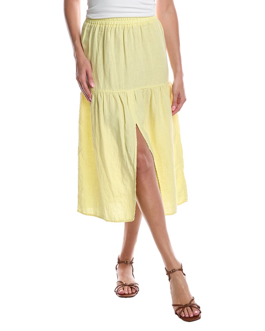 Nation LTD Esmeralda Льняная миди-юбка, желтый 
Nation LTD Esmeralda Льняная миди-юбка, желтый