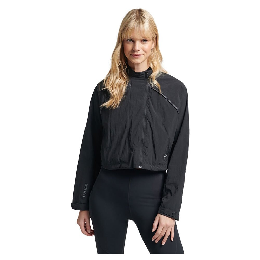 Куртка Superdry Run Cropped Weatherproof, черный
Куртка Superdry Run Cropped Weatherproof, черный
