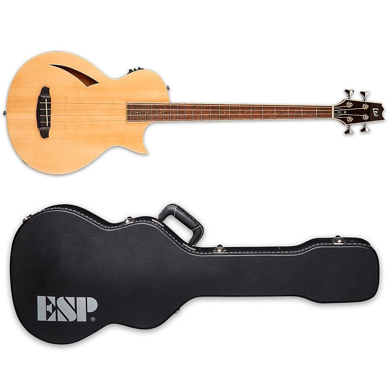 Басс гитара ESP LTD TL-4 Thinline Natural Acoustic-Electric Bass Guitar + Hard Case
Басс гитара ESP LTD TL-4 Thinline Natural Acoustic-Electric Bass Guitar + Hard Case
