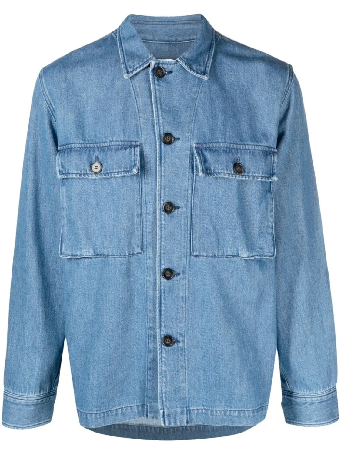 Officine Generale джинсовая рубашка с длинными рукавами, синий
Officine Generale джинсовая рубашка с длинными рукавами, синий