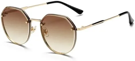 Модные солнцезащитные очки в многоугольной оправе для женщин и мужчин, металлические винтажные очки для вождения на открытом воздухе MTZJH, Gradient Brown
Модные солнцезащитные очки в многоугольной оправе для женщин и мужчин, металлические винтажные очки для вождения на открытом воздухе MTZJH, Gradient Brown