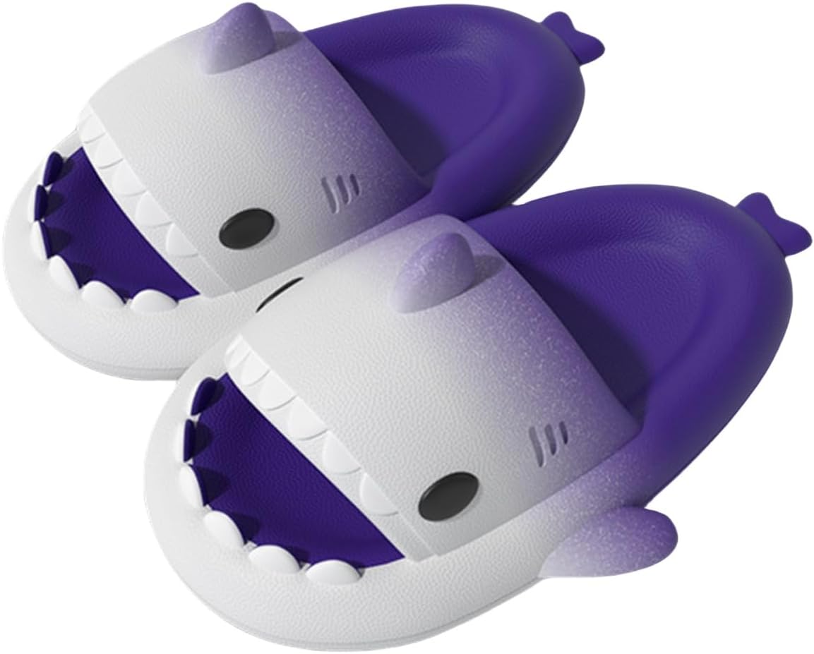 Шлепанцы Shark Cloud, милые мультяшные тапочки с акулами для дома и улицы, для женщин и мужчин, сандалии с открытым носком для душа и для пар Ythspnze, фиолетовый
Шлепанцы Shark Cloud, милые мультяшные тапочки с акулами для дома и улицы, для женщин и мужчин, сандалии с открытым носком для душа и для пар Ythspnze, фиолетовый