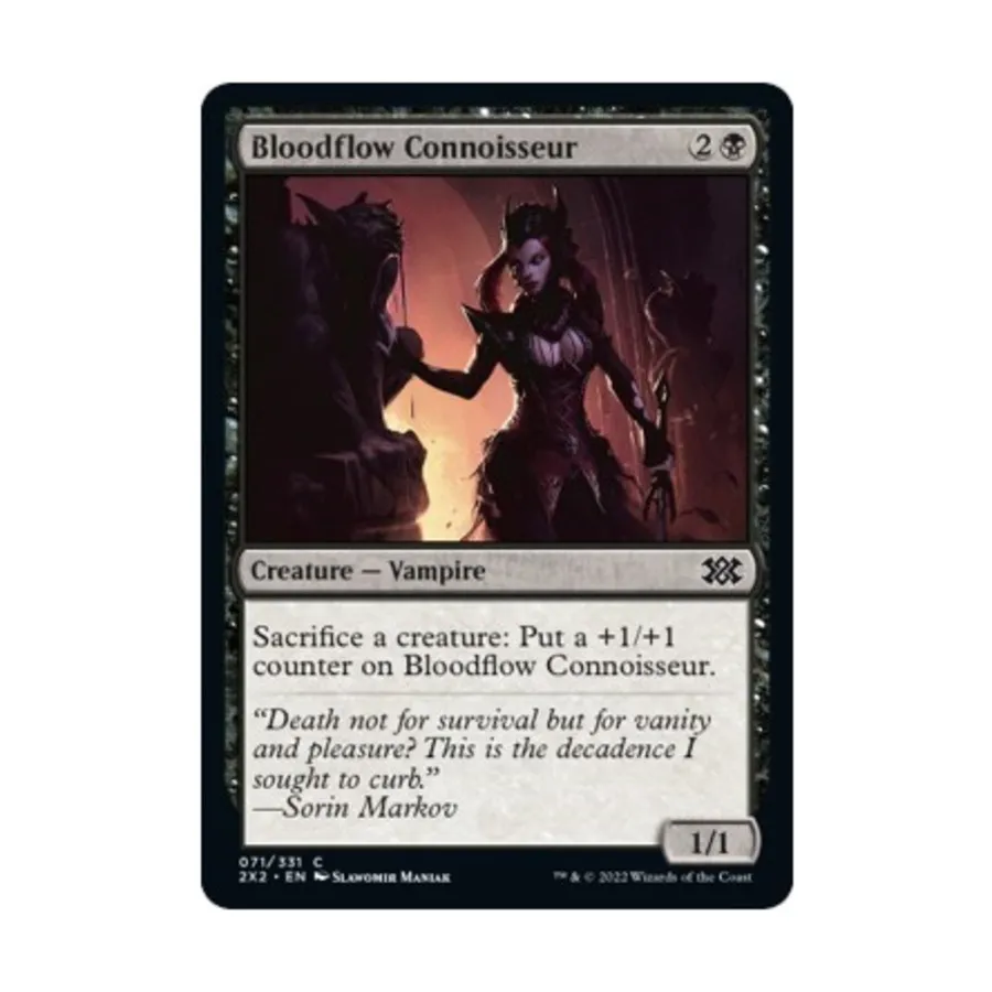 CCG Знаток кровообращения (клавиша C), MTG - Double Masters 2022
CCG Знаток кровообращения (клавиша C), MTG - Double Masters 2022