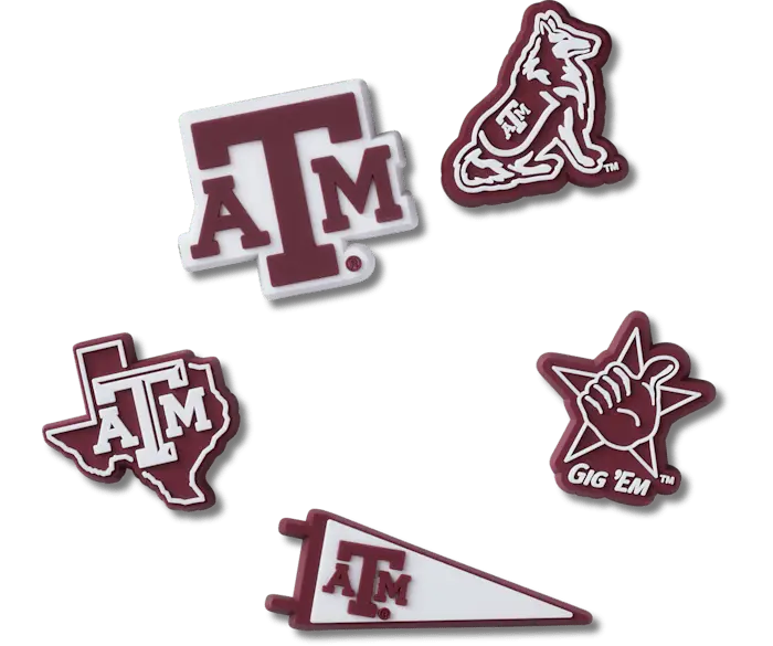 Джиббитсы Texas A&M 5 Pack Crocs
Джиббитсы Texas A&M 5 Pack Crocs