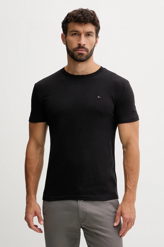 Хлопковая футболка, упаковка из 2 шт. Tommy Jeans, черный
Хлопковая футболка, упаковка из 2 шт. Tommy Jeans, черный