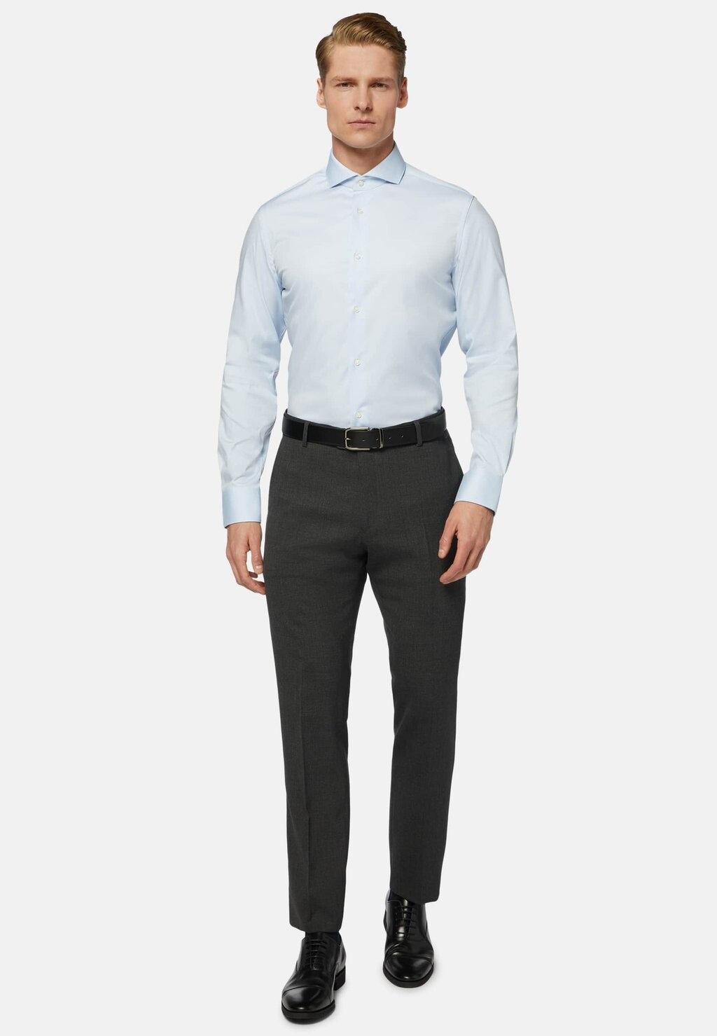 Официальная рубашка PIN POINT Boggi Milano, светло-голубой
Официальная рубашка PIN POINT Boggi Milano, светло-голубой