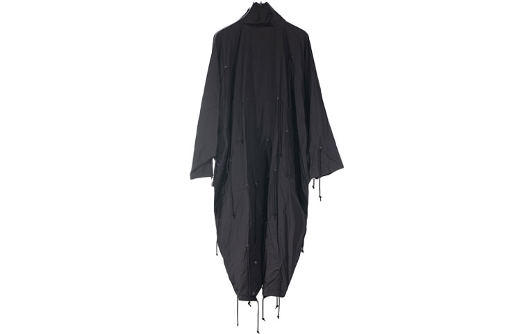 Yohji Yamamoto Тренч унисекс черный, Black
Yohji Yamamoto Тренч унисекс черный, Black