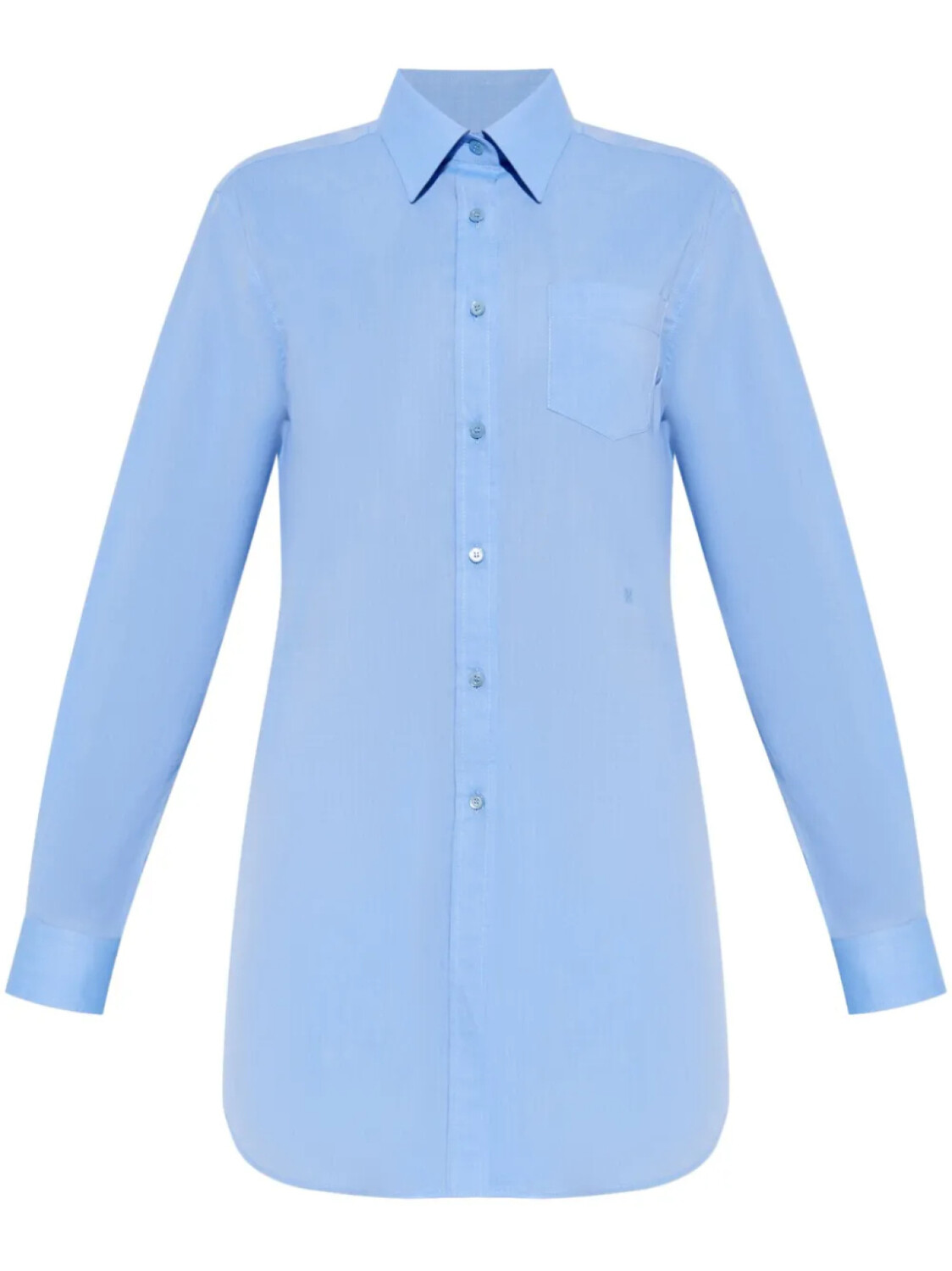 Платье-рубашка с вышитым логотипом Moschino, синий
Платье-рубашка с вышитым логотипом Moschino, синий