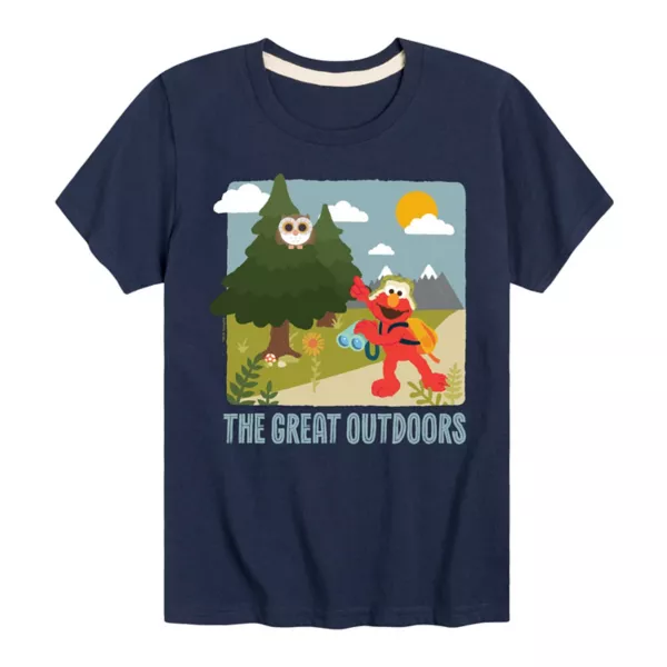 Футболка для мальчиков 8-20 лет "Улица Сезам: Элмо на природе" с принтом Licensed Character, синий
Футболка для мальчиков 8-20 лет "Улица Сезам: Элмо на природе" с принтом Licensed Character, синий