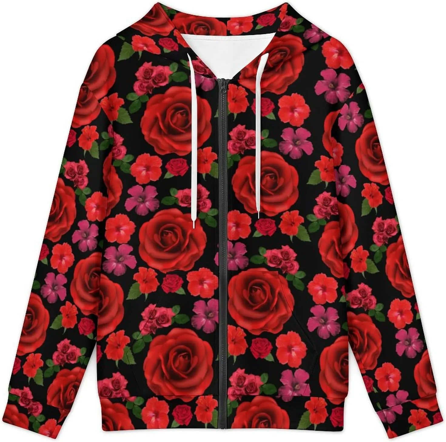 Толстовка с капюшоном на молнии и карманом IYLYHSHF
Толстовка с капюшоном на молнии и карманом IYLYHSHF