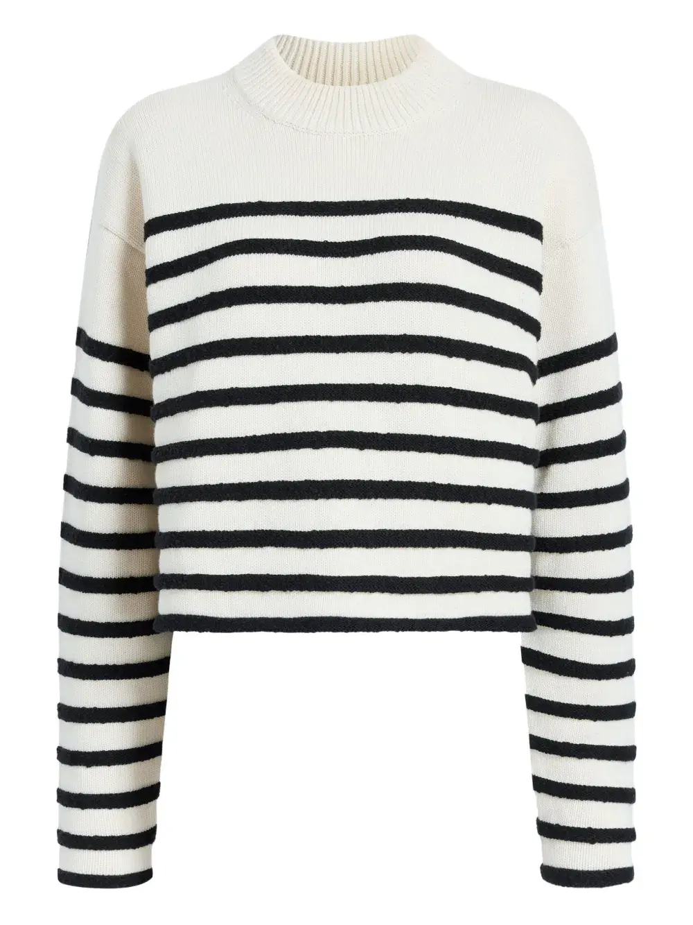 Укороченный свитер в полоску Proenza Schouler White Label, белый
Укороченный свитер в полоску Proenza Schouler White Label, белый