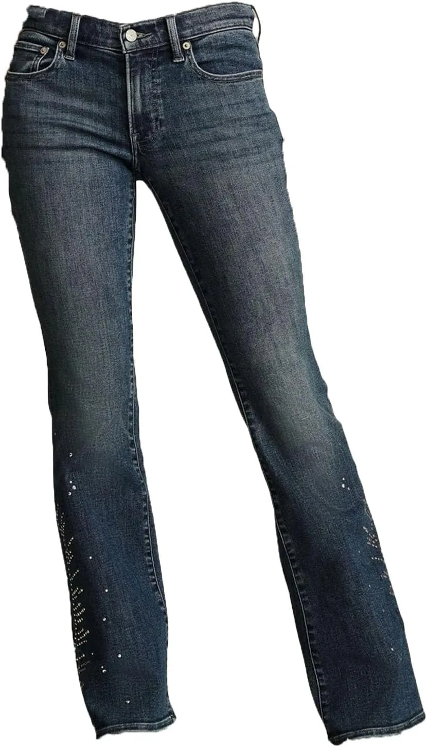 Женские джинсы Mid Waist Straight, Regular Fit, Non Stretch
Женские джинсы Mid Waist Straight, Regular Fit, Non Stretch