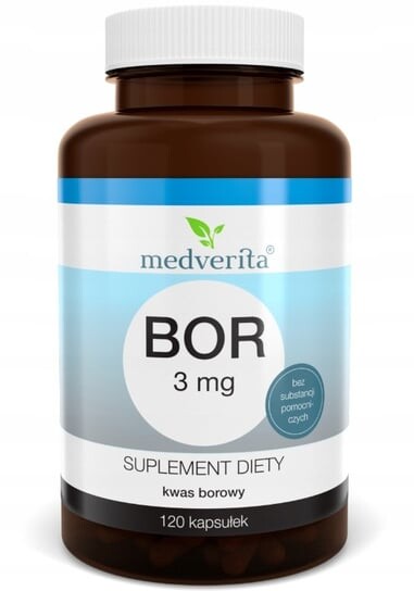 Medverita, Борная кислота 3 мг, 120 капсул.
Medverita, Борная кислота 3 мг, 120 капсул.