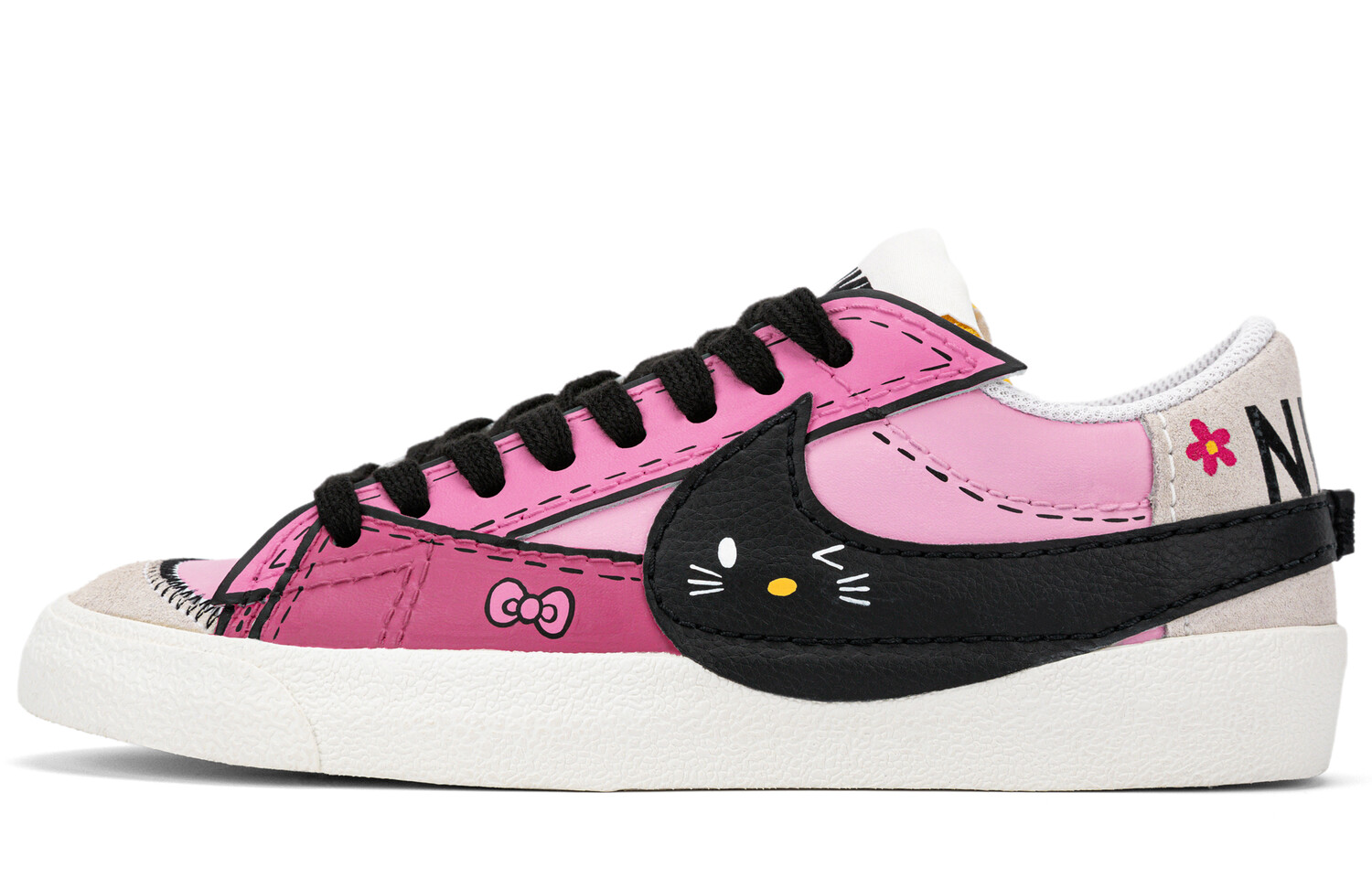 Кроссовки Nike Blazer Skateboarding Shoes Women's Low-top Black/pink/white, белый
Кроссовки Nike Blazer Skateboarding Shoes Women's Low-top Black/pink/white, белый