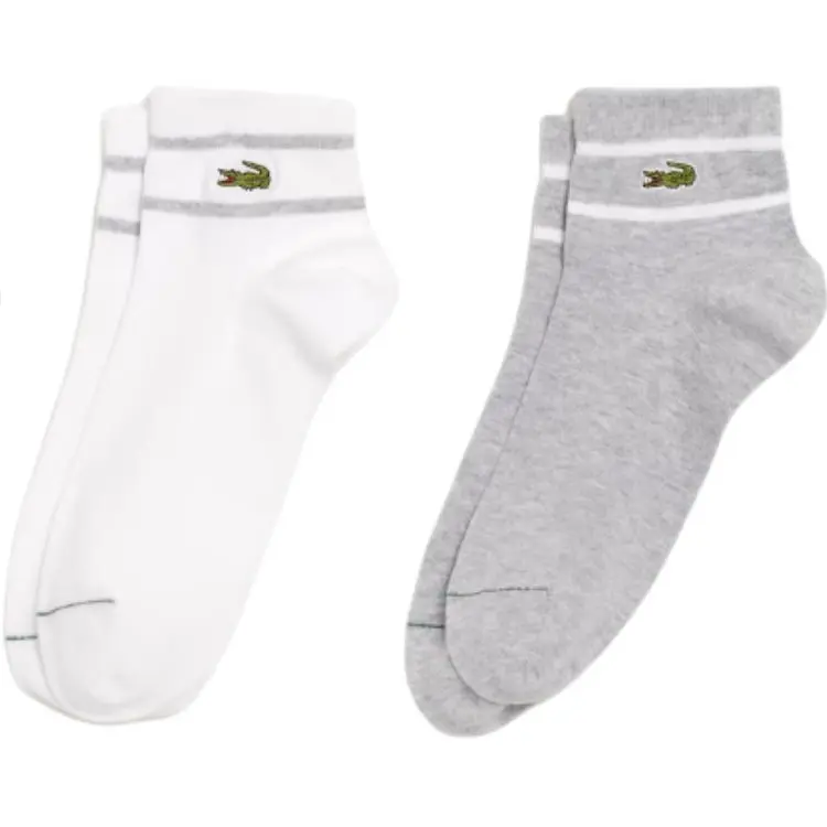 Носки Crew, мужские, 2 пары LACOSTE, 2 pack (серый+белый)
Носки Crew, мужские, 2 пары LACOSTE, 2 pack (серый+белый)