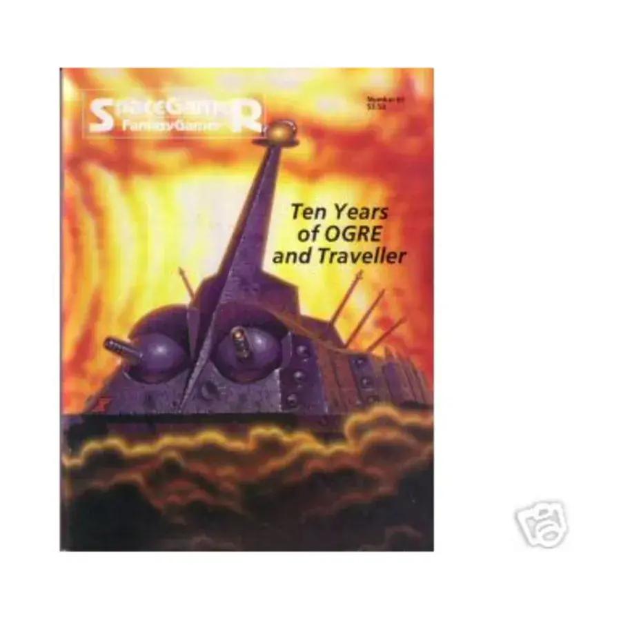 Журнал #81 "Ten Years of Ogre and Traveller", Space Gamer Magazine (Various Publishers)
Журнал #81 "Ten Years of Ogre and Traveller", Space Gamer Magazine (Various Publishers)