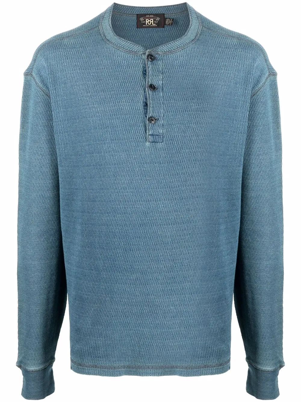 Футболка с планкой на пуговицах Ralph Lauren RRL, синий
Футболка с планкой на пуговицах Ralph Lauren RRL, синий