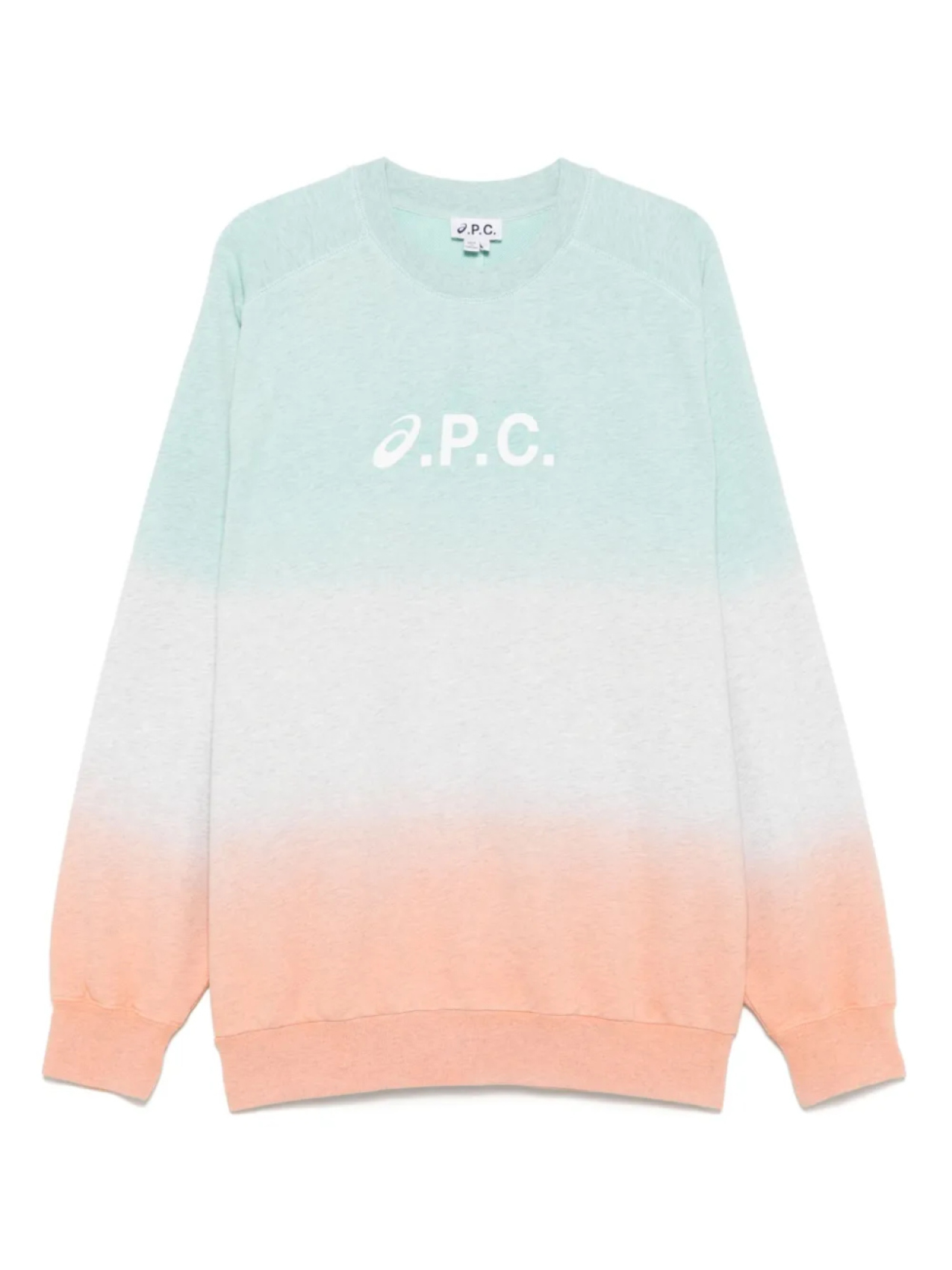 Свитер с логотипом из коллаборации с asics A.P.C., зеленый
Свитер с логотипом из коллаборации с asics A.P.C., зеленый