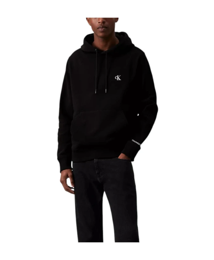 Черная толстовка с вышитым логотипом. Calvin Klein, черный
Черная толстовка с вышитым логотипом. Calvin Klein, черный