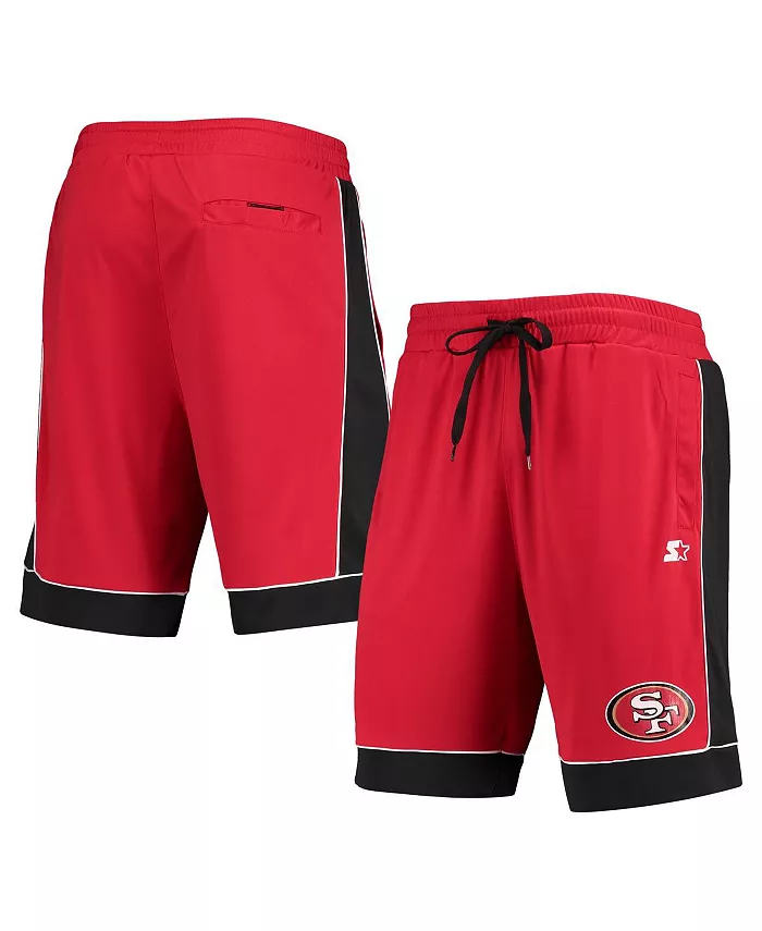 Мужские шорты для фанатов San Francisco 49ers в цвете алый/черный, модель Fan Favorite Fashion Shorts Starter
Мужские шорты для фанатов San Francisco 49ers в цвете алый/черный, модель Fan Favorite Fashion Shorts Starter